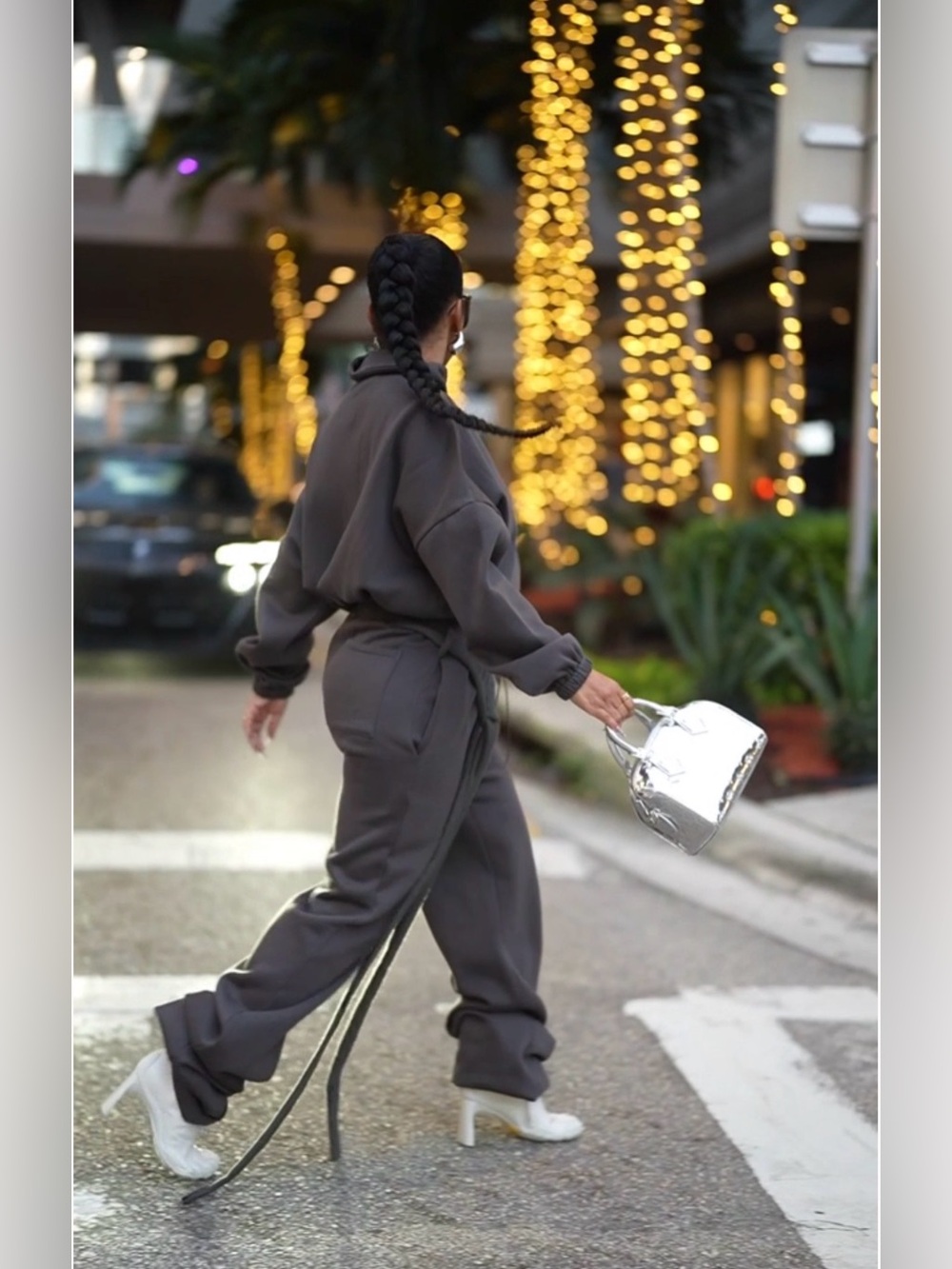 Easy Essential$ Drip Set Charcoal Matching Sweatsuit NWOT Size Medium - Picture 4 of 4
